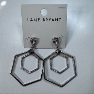 Lane Bryant Silver Teardrop Earrings